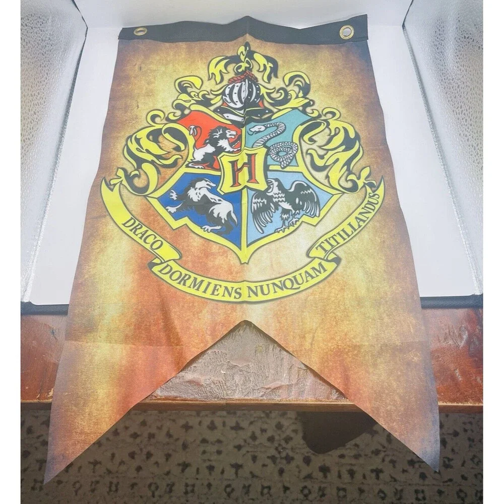 Harry Potter Party Supplies Flag Cupcake Topper (14) Birthday Halloween